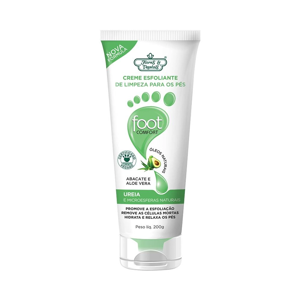 Creme Esfoliante Limp.fl Veg. P/os Pes