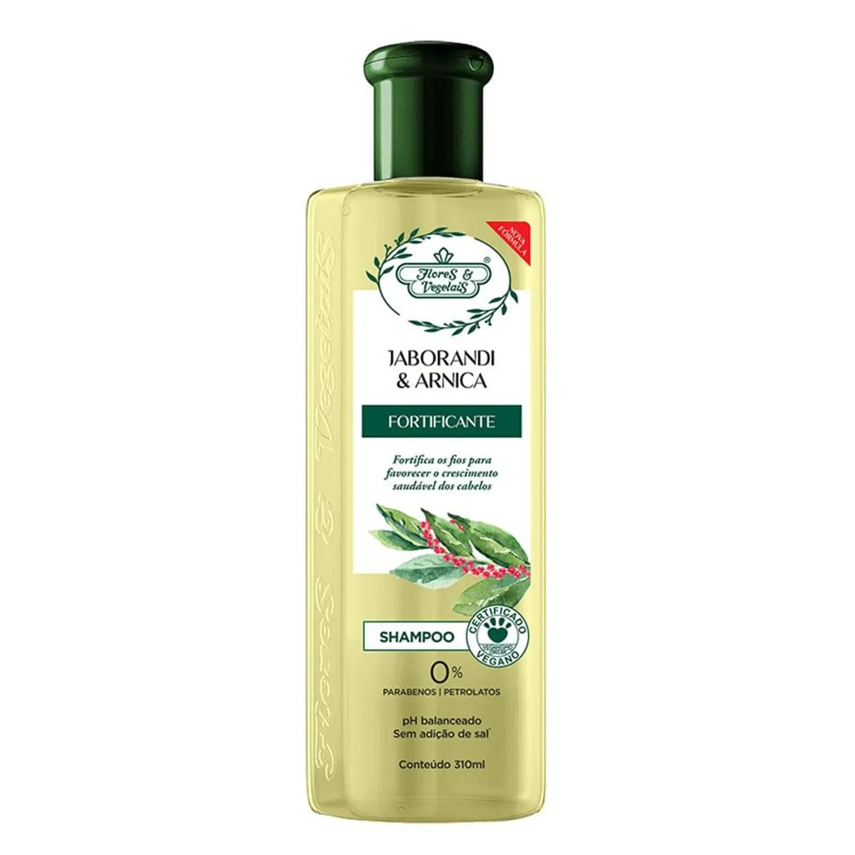 Shampoo Jaborandi E Arnica Flores E Vegetais