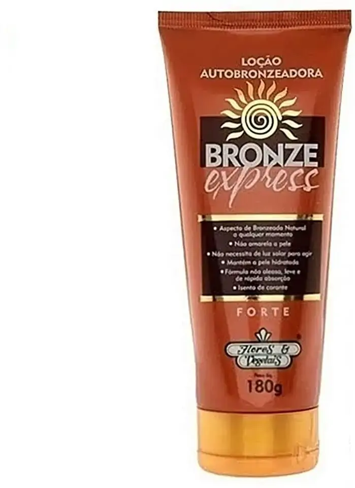 Loção Autobronzeadora Bronze Express 180g Flores E Vegetais