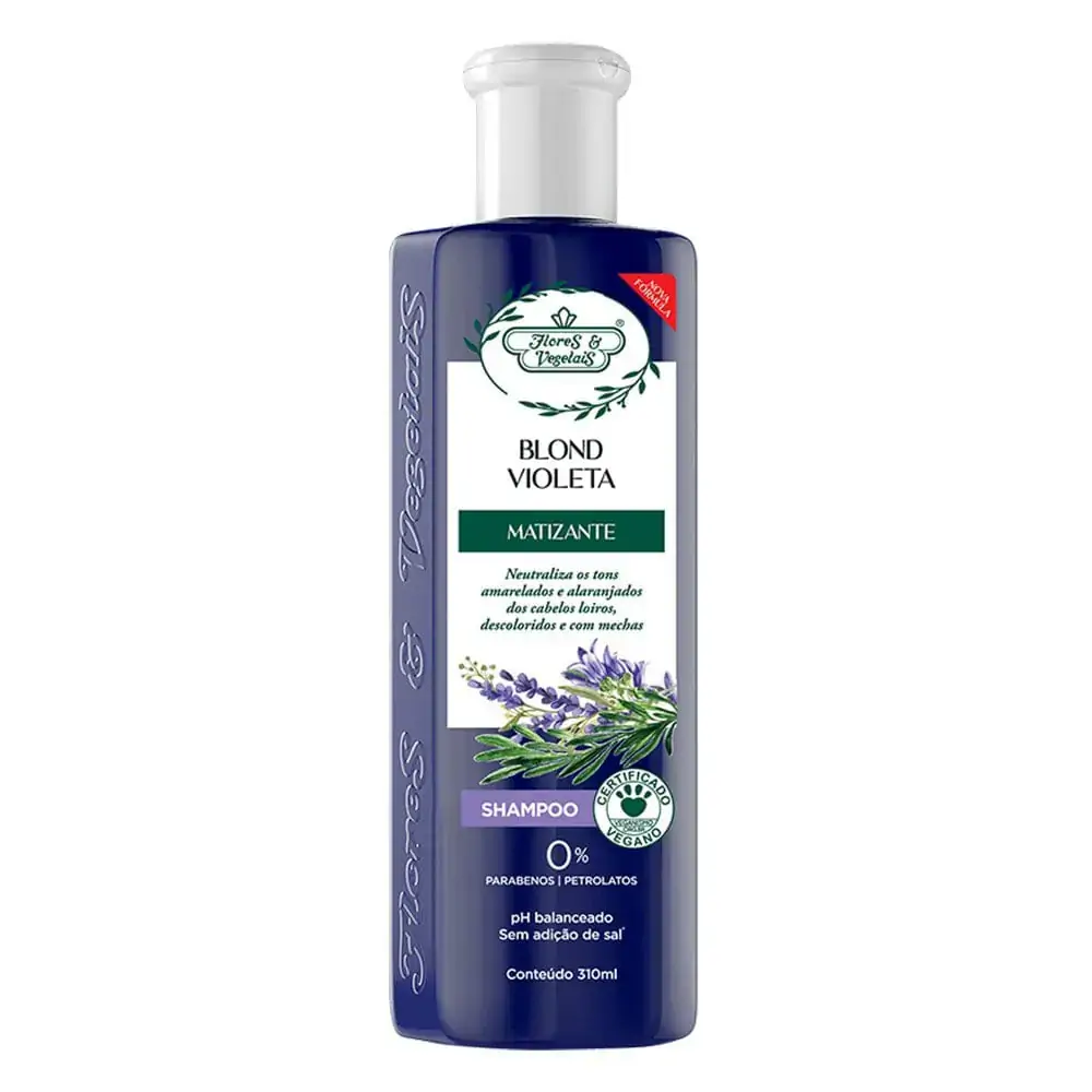 Shampoo Matizador Blonde Flores e Vegetais 310ml