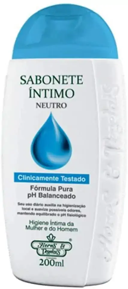 Sabonete Int. Flores Vegetais 200ml Neutro