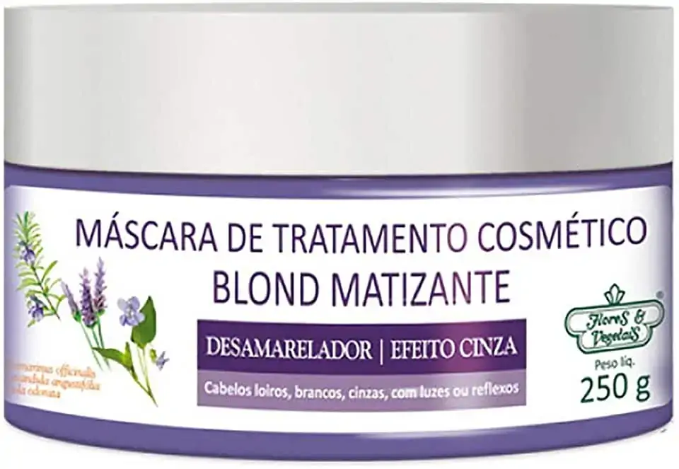 MASCARA FLOR VEG BLOND MATIZANTE 250G