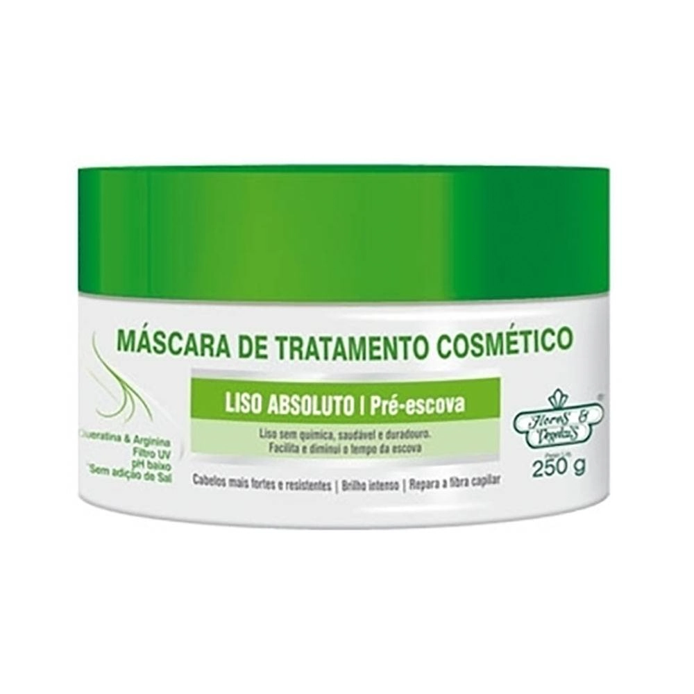 Creme/mascara Tratamento Flores E Vegetais Iso Absoluto 250g