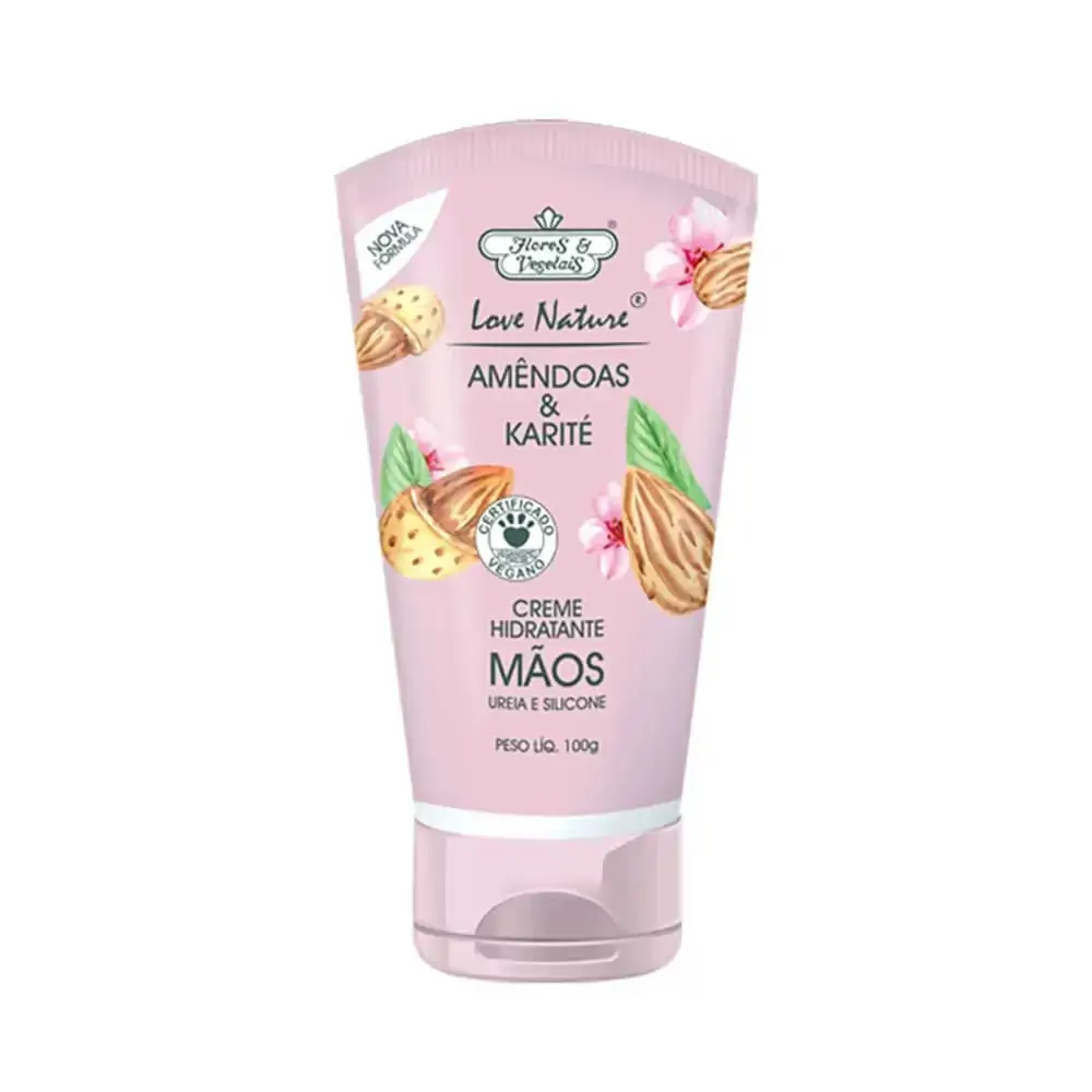 Creme Hid.p/maos Flores Vegetais 100g Ureia/sil.