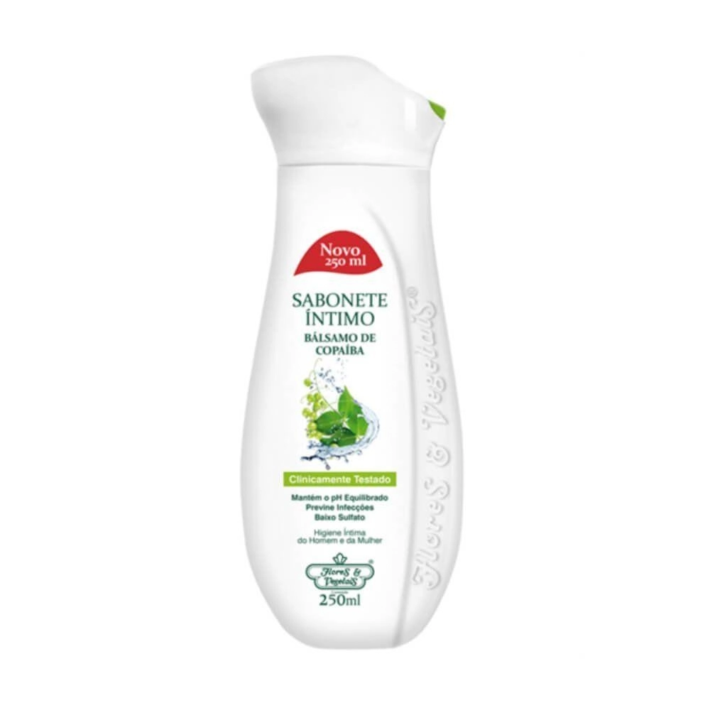 Flores&amp;vegetais Sabonete Intimo Bálsamo De Copaíba 250ml