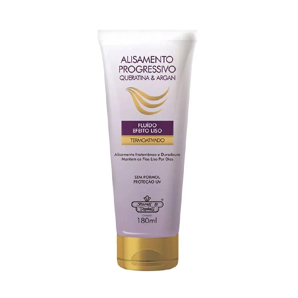 Transformacao Progressiva Flores E Vegetais Queratina Argan 180g