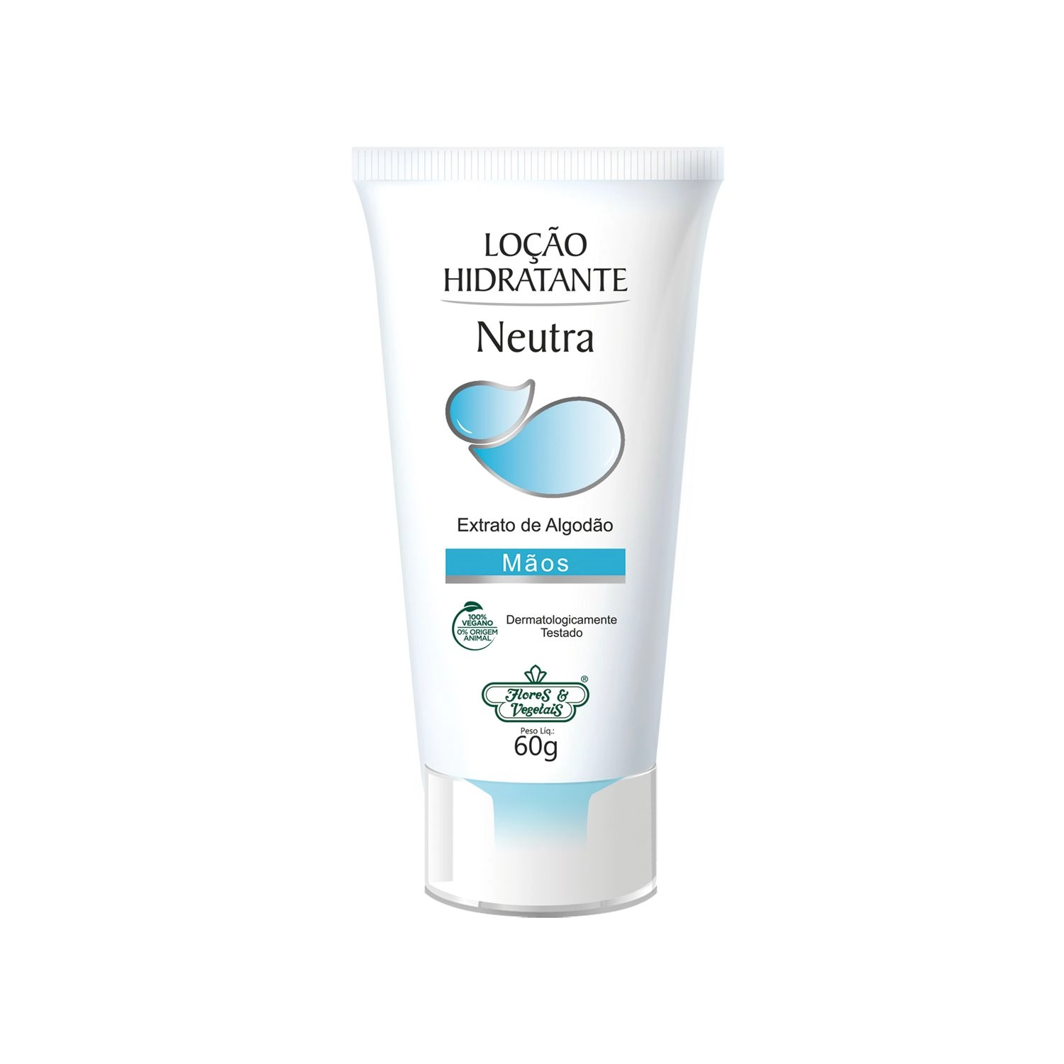 Flores E Vegetais Lc Hidr Maos 60g Extrato Algodao