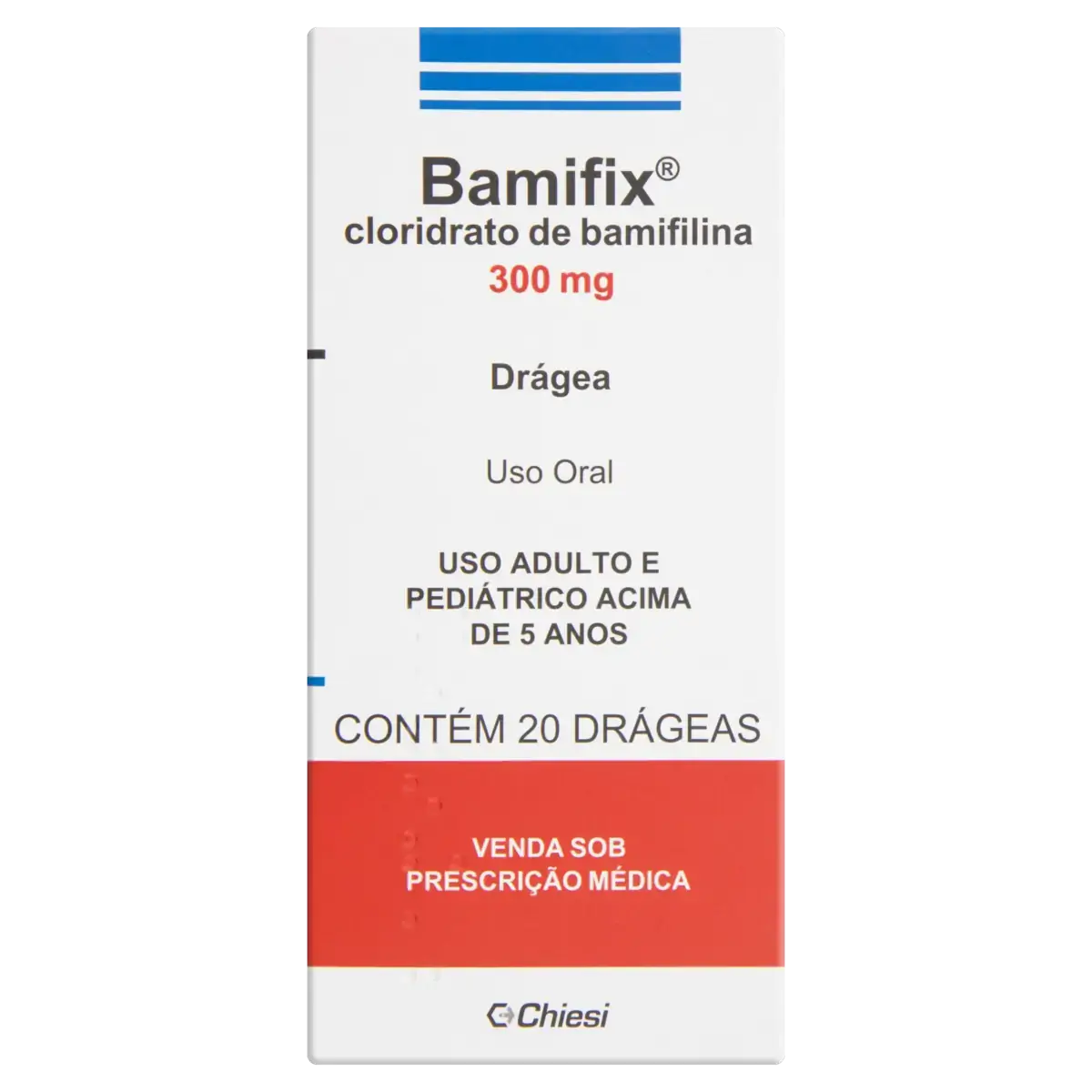 Bamifix 300mg Chiesi Caixa 20 Drágeas