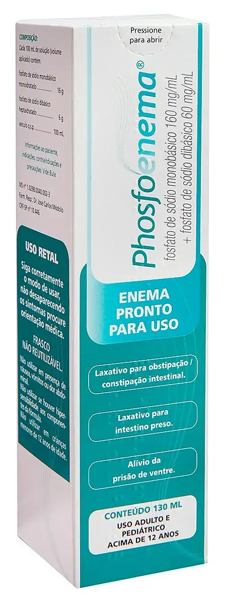 Phosfoenema Supera Caixa 130ml