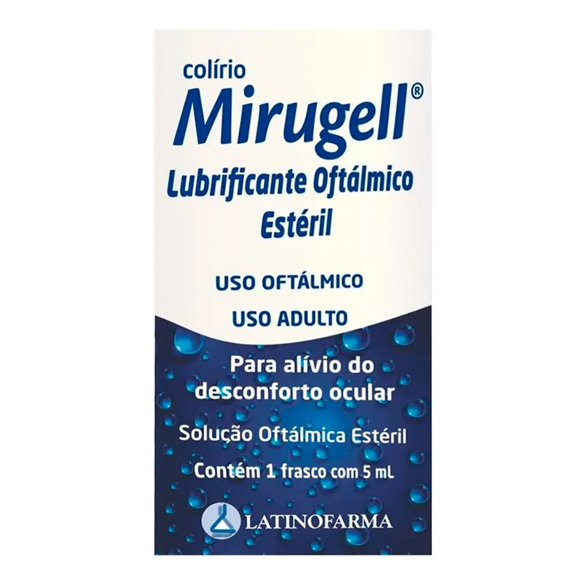 Colírio Lubrificante Mirugell 5ml