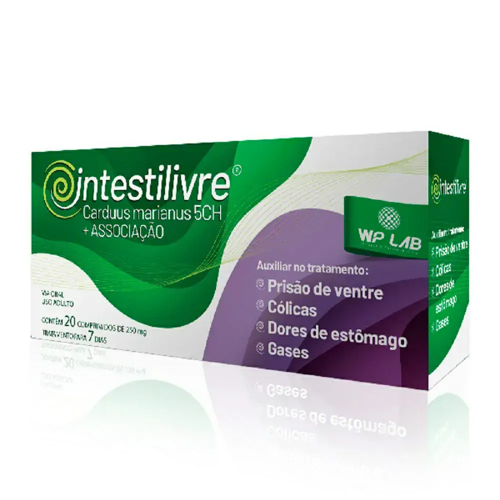 Intestilivre 250mg 20 Comprimidos