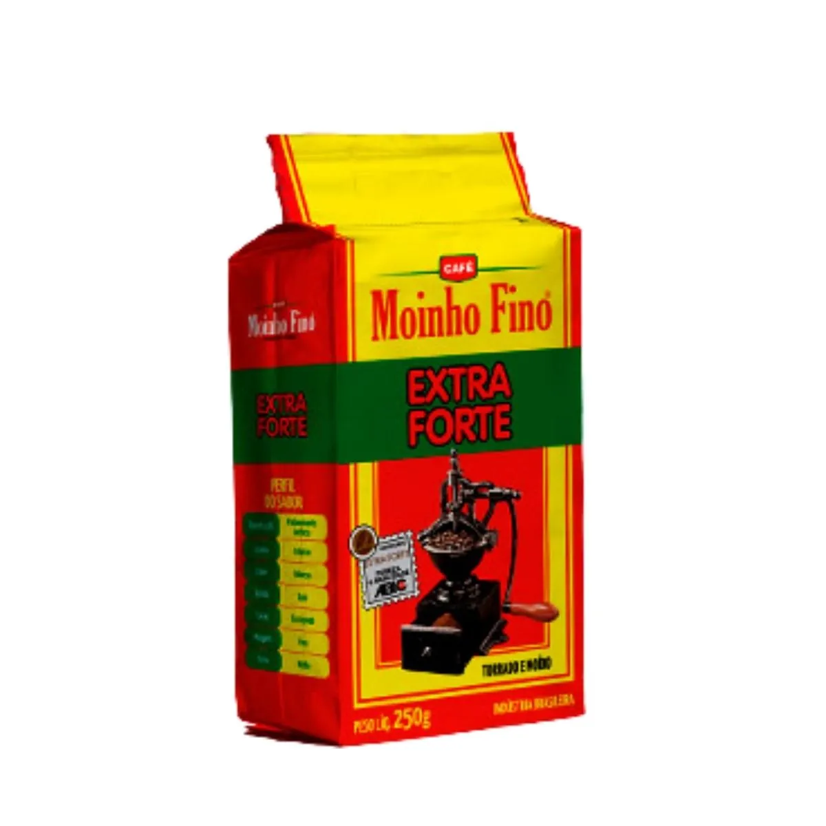 Café Torrado E Moído Tradicional Moinho Fino Pacote 250g