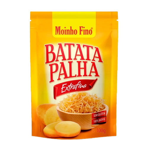 Batata Palha Moinho Fino 110gr Extra Fino