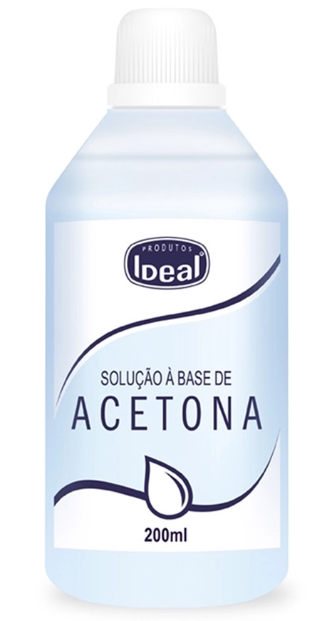 Acetona Ideal Dermatologicamente Testado 200 Ml