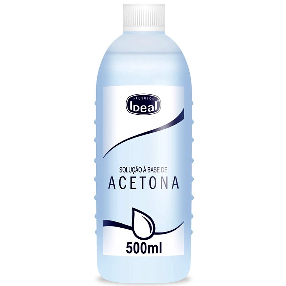 Acetona Ideal Dermatologicamente Testado 500 Ml