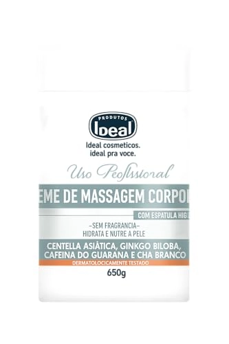 Creme Massagem Corporal Ideal Sem Fragrância