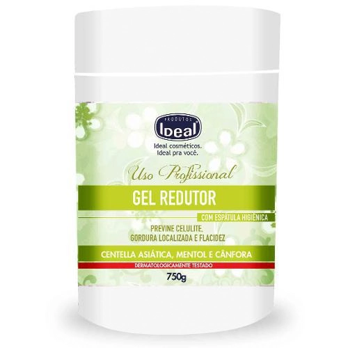 Gel Redutor De Medidas Com Centella Asiática 750g Ideal