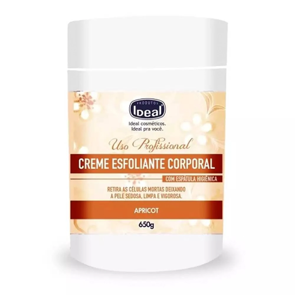 Creme Esfoliante Apricot 650g Ideal