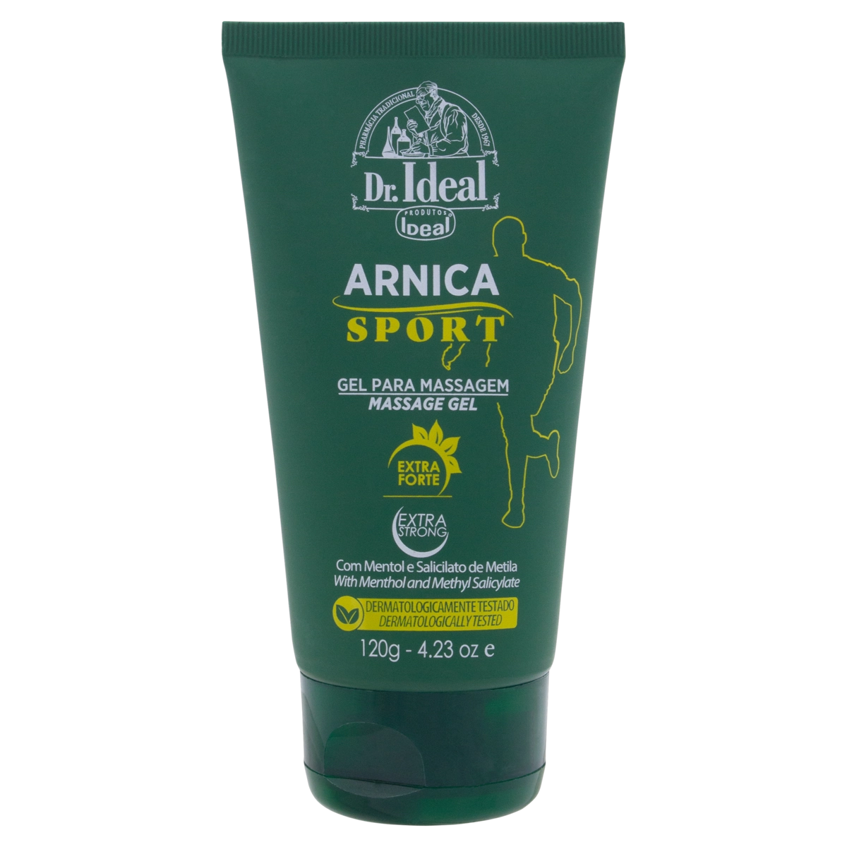 Gel Para Massagem De Arnica Extraforte Dr. Ideal Sport Bisnaga 120g