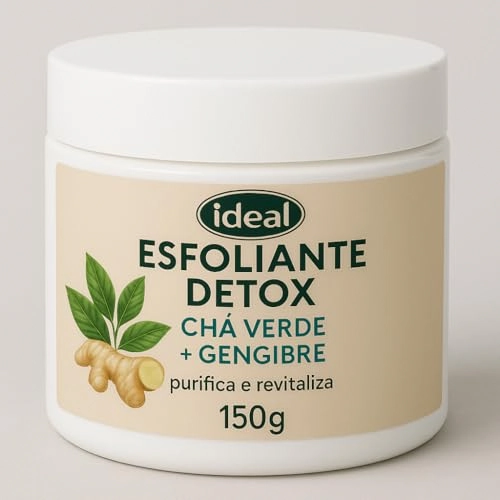 Esfoliante Corporal Ideal 150g Cha Verde E Gengibre