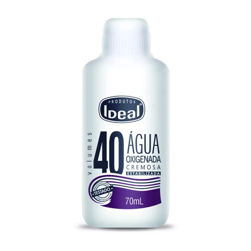 Agua Oxig Ideal 70ml 40vol Cremosa