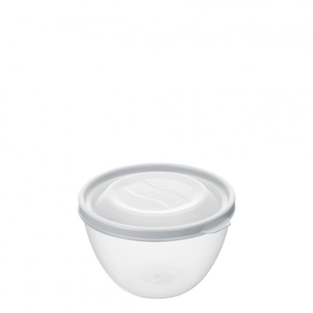 Bowl Mini C Tampa Hermetica 350 Ml Transparente