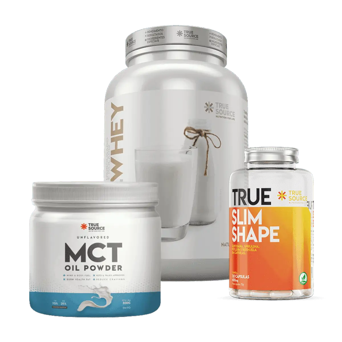 Combo Perda de Peso True Whey Natural