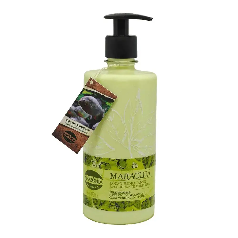 Locao Hidr Corporal Maracuja 500ml Amazônia Natural
