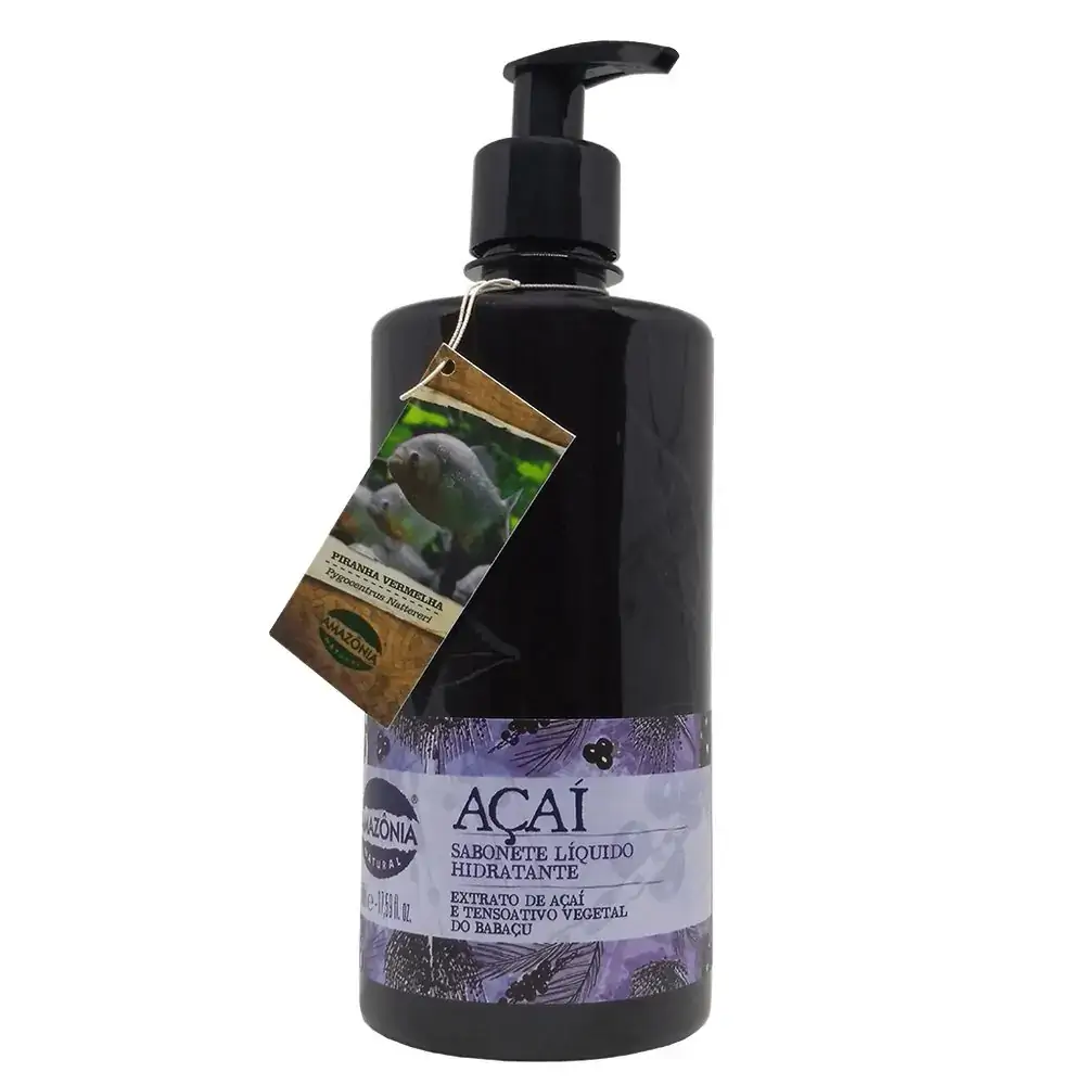 Sabon Liquido Hidratante Acai Amazonia Natural Amazônia Natural