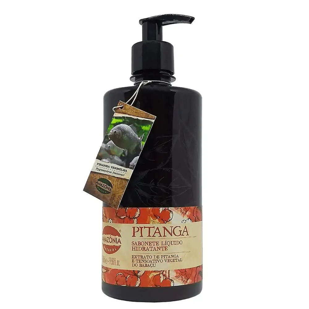 Sabonete Liquido Hidratante Pitanga 500 Ml Amazonia Natural