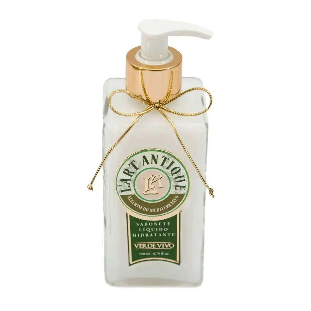 Sabon Liq Hid Lart Antique Alecrim Mediterraneo 250ml Zamazonia Natural