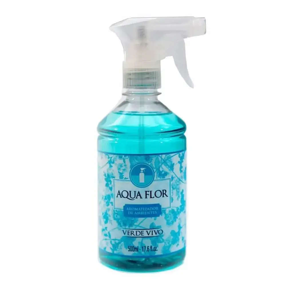 Arom. Amb. Aqua Flor 500ml Verde Vivo