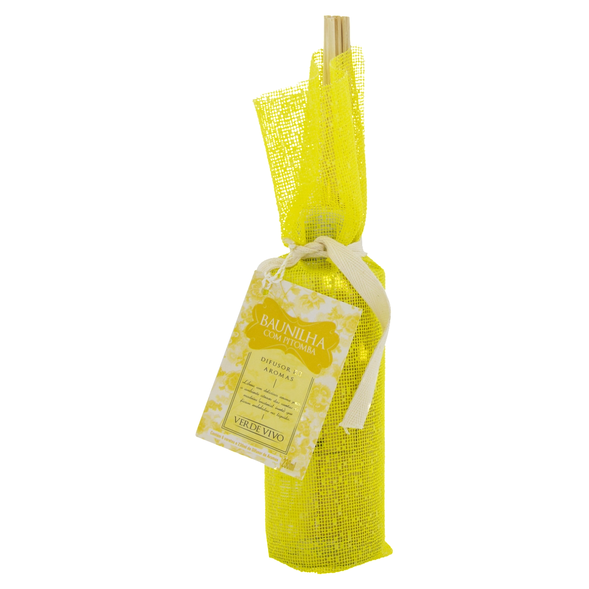 Difusor De Aromas Baunilha Verde Vivo 230ml