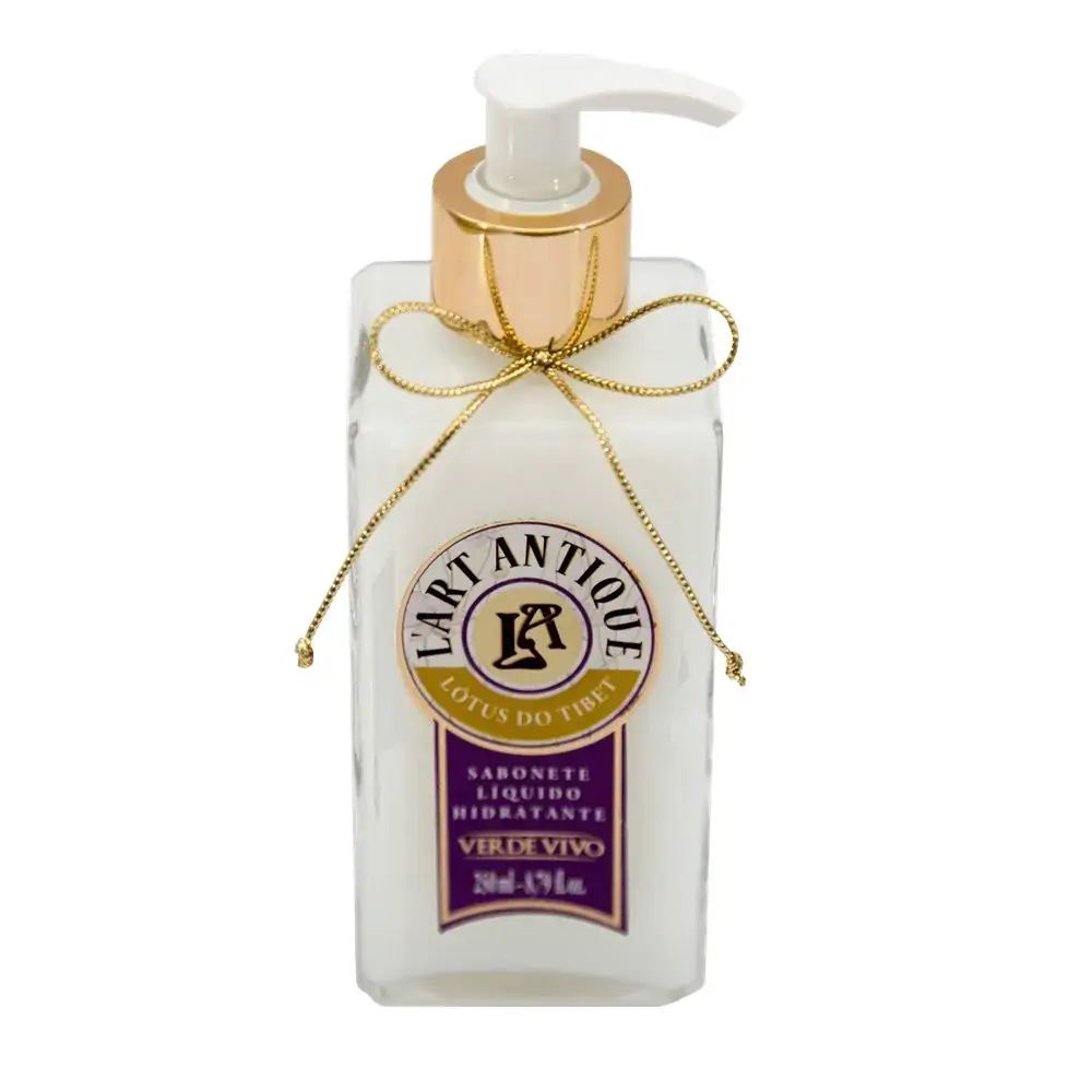 Sabonete Liq.antique Lotus 250ml Verde Vivo