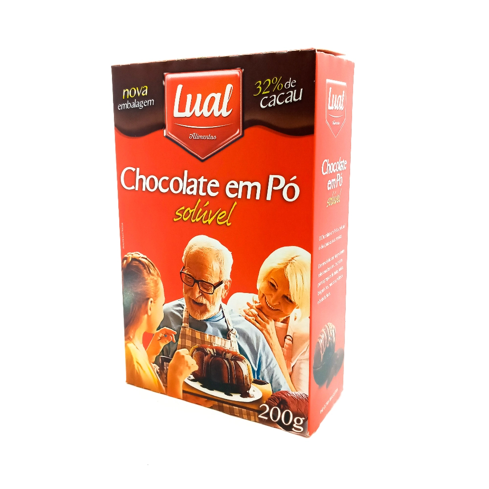 Chocolate Em Po Soluvel Lual