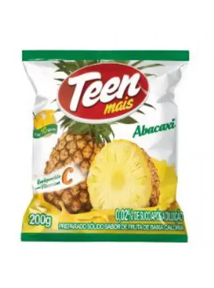 Refresco Teen Mais Abacaxi 200g