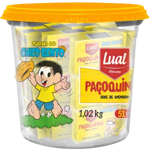 Pacoca Quadrada Pote Chico Bento 1x51 Un