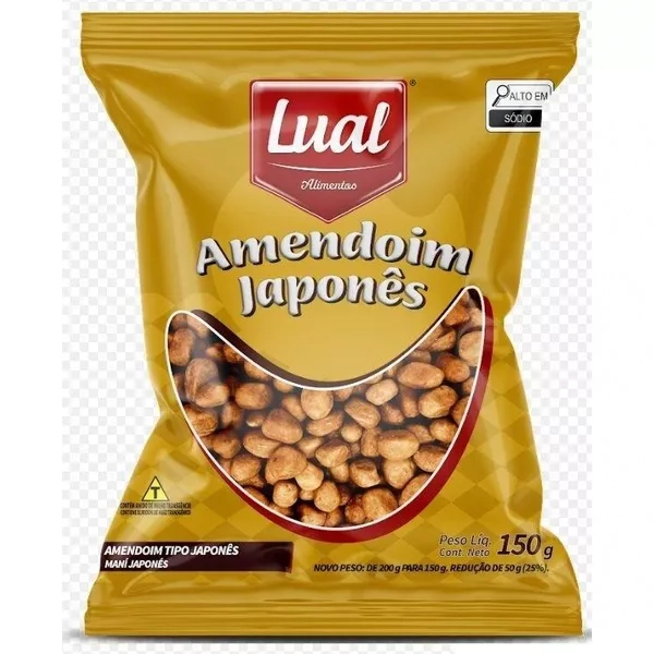 Amendoim Lual 200g Japones