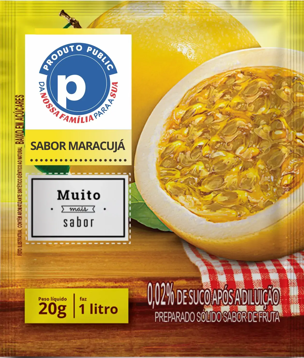 Refresco Po Public 20g Maracuja