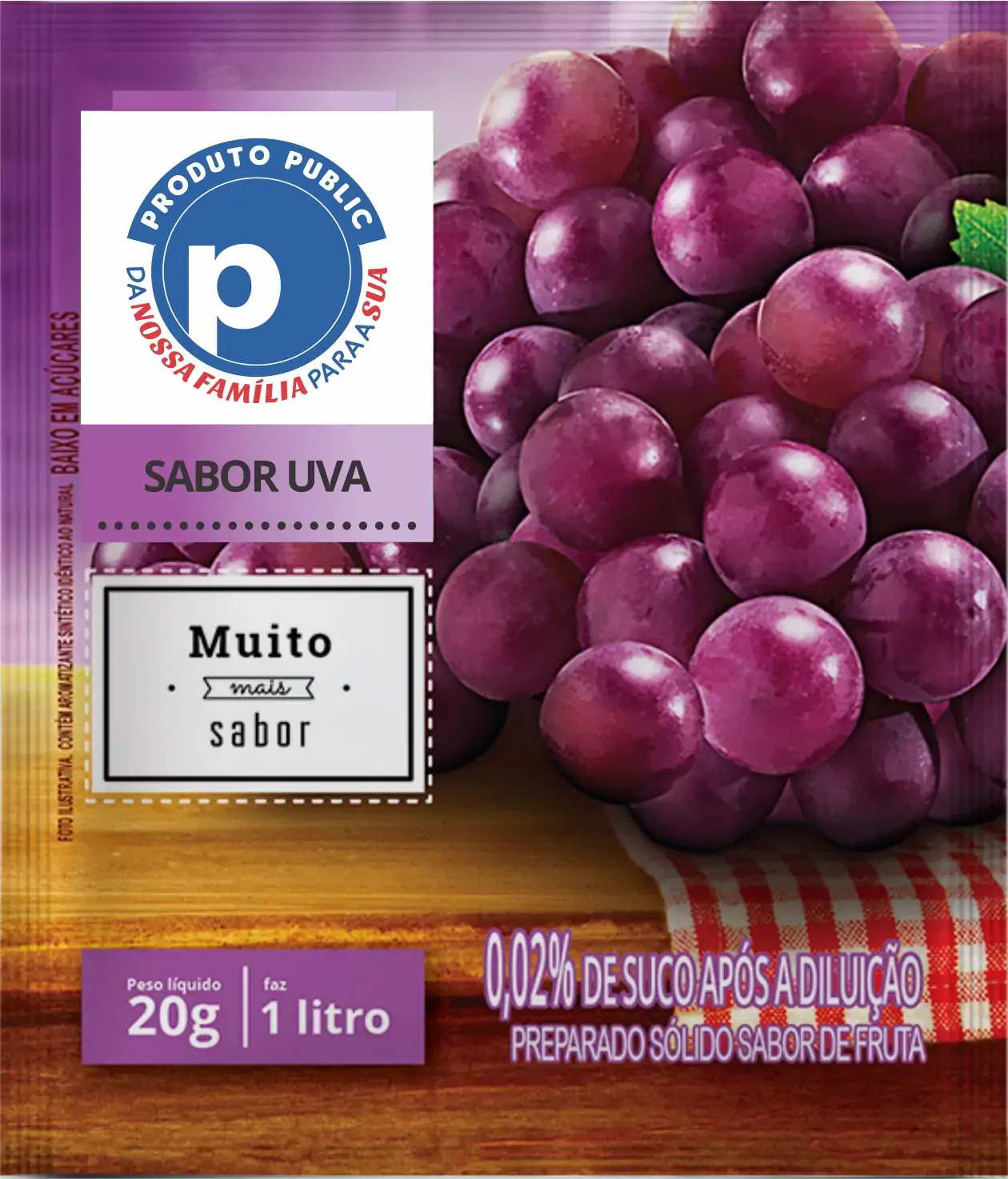 Refresco Po Public 20g Uva
