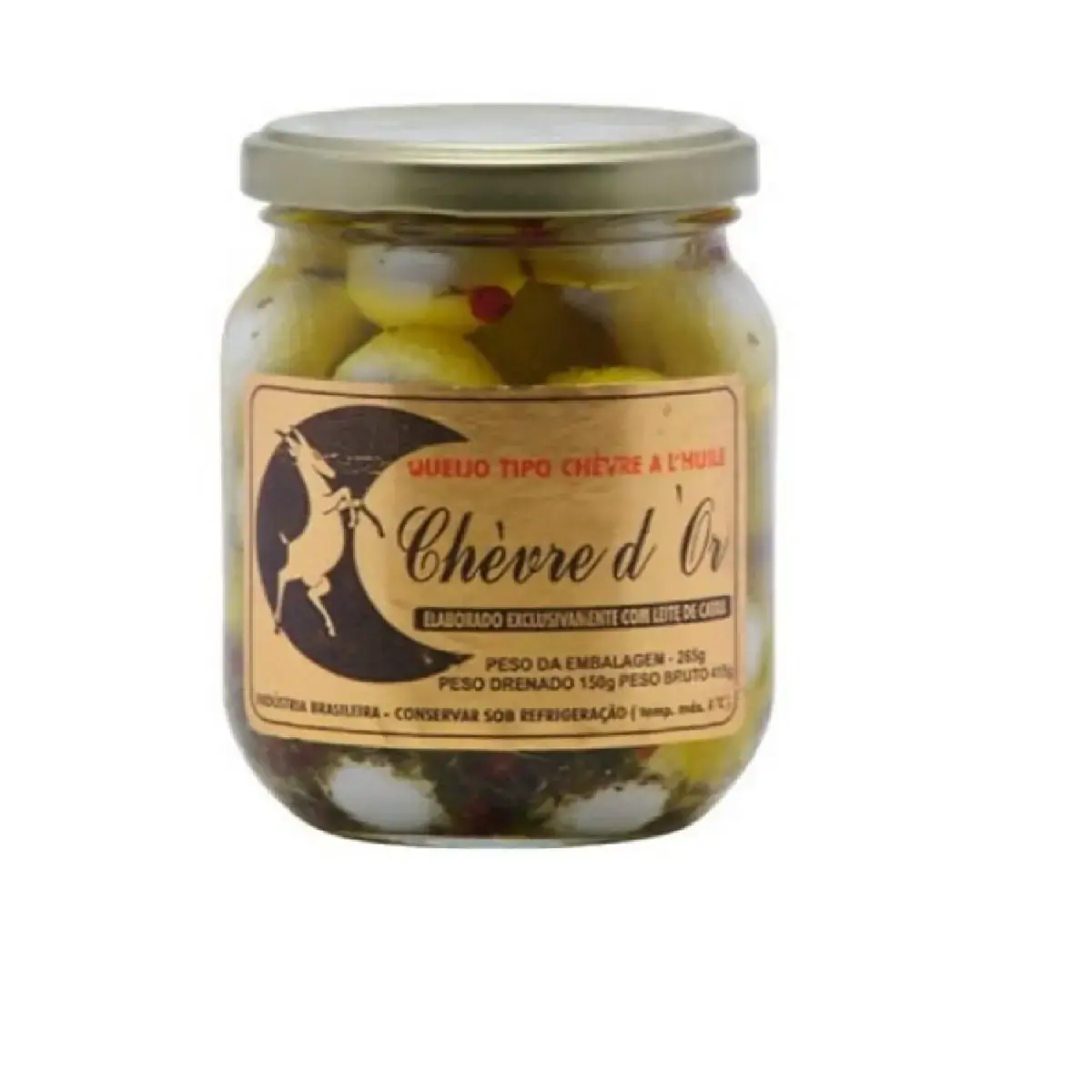 Queijo de Cabra A L`Huile CHEVRE Vidro 265g