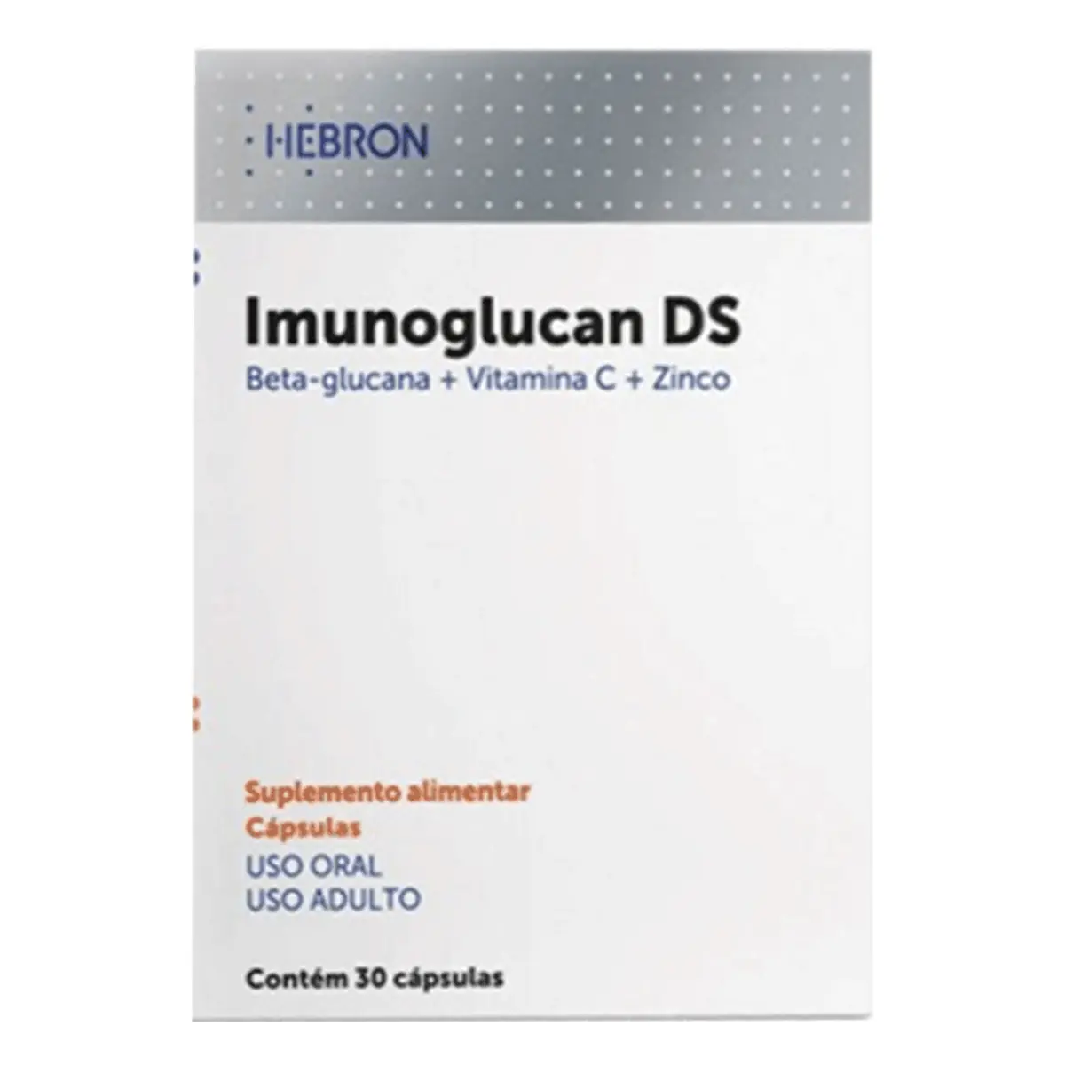 Suplemento Alimentar Imunoglucan DS 30 Cápsulas