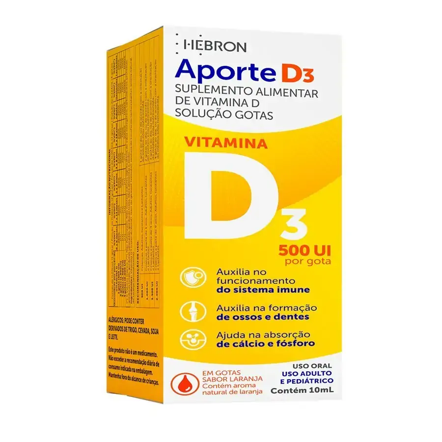 Aporte D3 Sol Oral Gts Fr 10ml