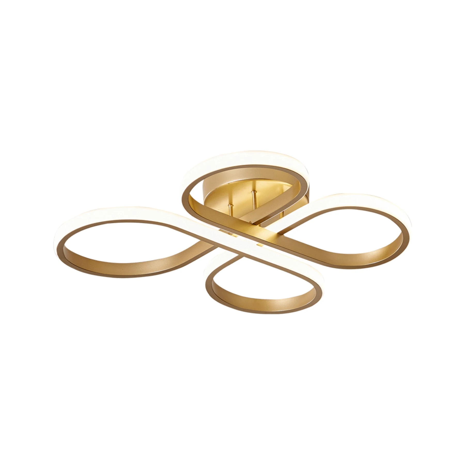 Pendente Linear Com LED Alumínio Dourado LP-S001D Nitrolux