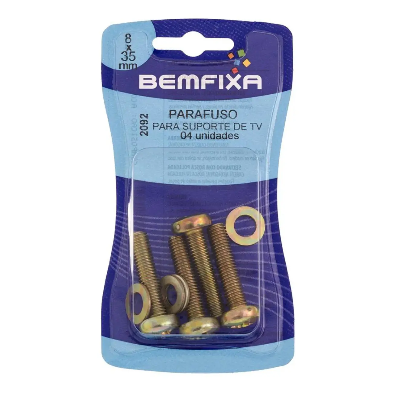 Parafuso Para Suporte De Tv M8x35 Ct