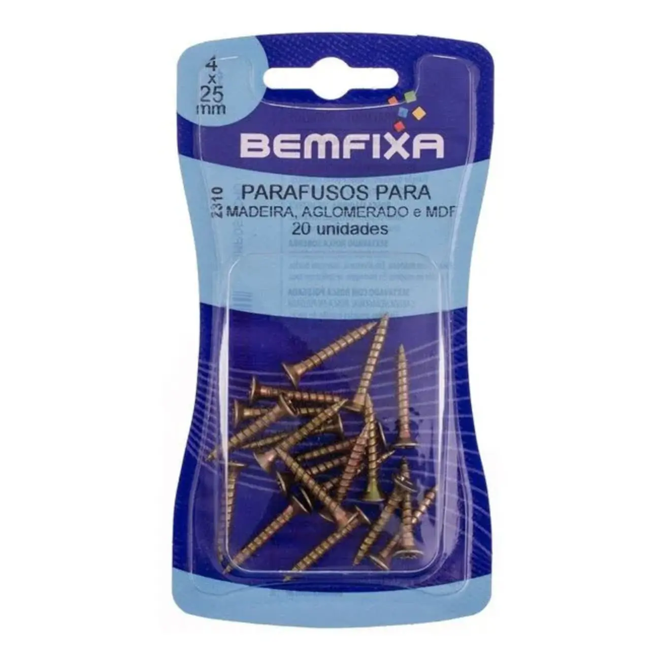 Kit Parafuso Para Mad , Aglo E Mdf 4x25mm