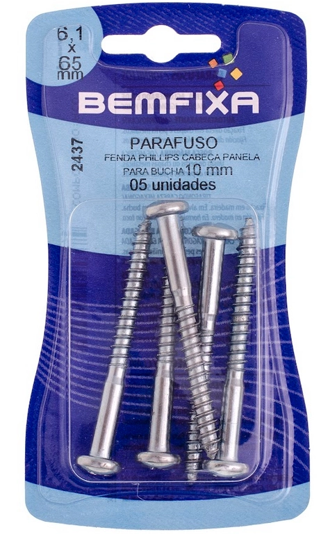 Paraf Ph Cpa 6,1x65 P/bucha 10mm 2437
