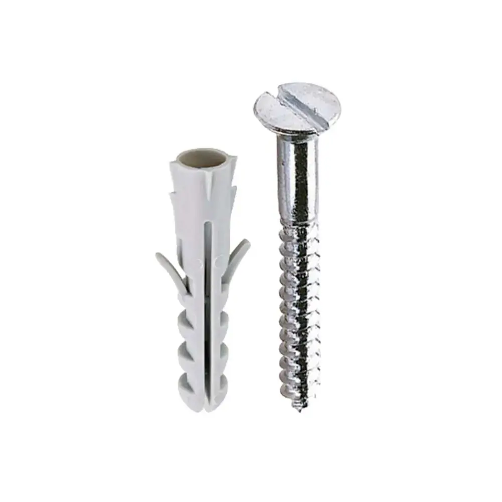 Parafuso Cch Com Bucha Nylon 7mm Com 10 Unidades Bemfixa
