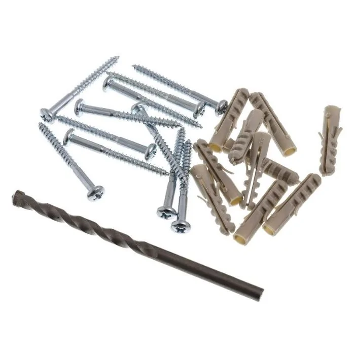 Kit Prático Com Bucha Universal 6mm Bemfixa 3372