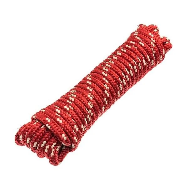 Corda em Poliester 10MM X 10M Vermelho - BEMFIXA 5325
